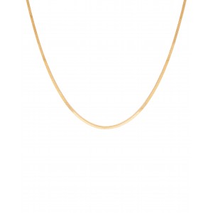PD PAOLA Necklace Essentials Snake Silver 925° Gold Plated 18K CO01-446-U